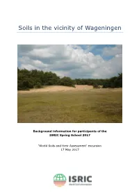 Soils in the Vicinity of Wageningen