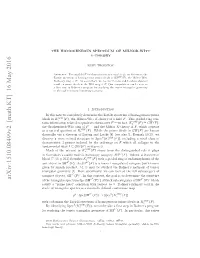 Arxiv:1510.08499V2 [Math.KT]