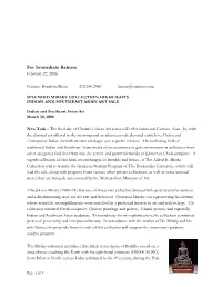 For Immediate Release February 22, 2006