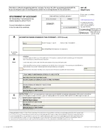 Licensing Division for the Correct Form