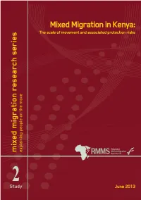 Mixed Migration in Kenya: the Scale of Movement and Associated Protection Risks