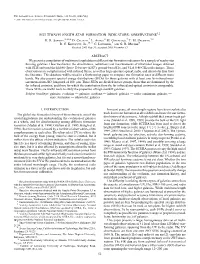 Multiwavelength Star Formation Indicators: Observations1,2 H