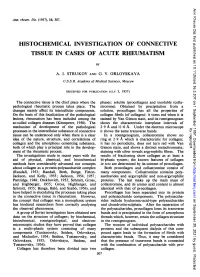 Tissue in Cases of Acute Rheumatism