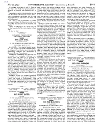 CONGRESSIONAL RECORD — Extensions of Remarks E555 It Has Been a Privilege to Call Dr