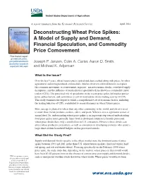Deconstructing Wheat Price Spikes: Service