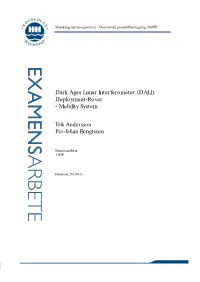 EXAMENSARBETE Preface This Report Is the Result of a Bachelor Thesis at the Mechanical Engineering Programme at Halmstad University
