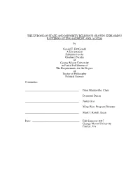 THE EUROPEAN STATE and MINORITY RELIGIOUS GROUPS: EXPLORING PATTERNS of ENGAGEMENT and ACCESS By