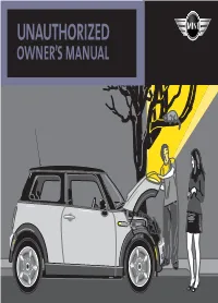 Unauthorized Owner's Manual