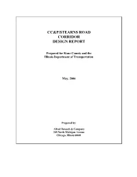 Cc&P/Stearns Road Corridor Design Report