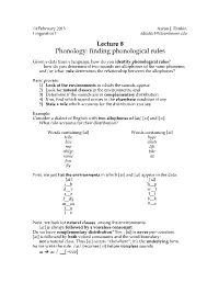 Finding Phonological Rules