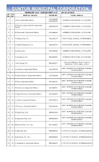 213 - GUNTUR WEST A/C) Dt: 01-10-2012 Sl