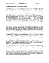 Additional Miscellaneous Information About Drosophila