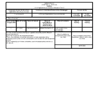 ANNEXURE 5.8 (CHAPTER V , PARA 25) FORM 9 List of Applications For