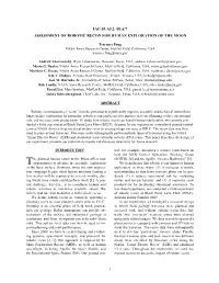 Assessment of Robotic Recon for Human Exploration of the Moon