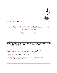 Durham E-Theses