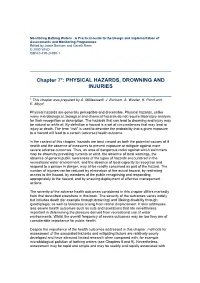 Physical Hazards, Drowning and Injuries
