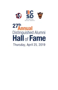 View the Event Program and Inductee Bios