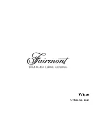 Wine September, 2021 1