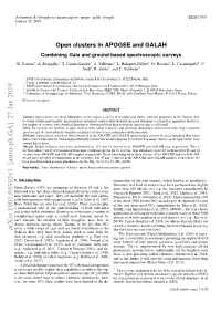 Open Clusters in APOGEE and GALAH