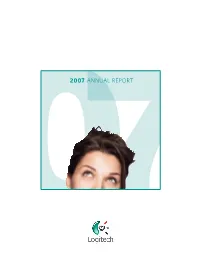 2007 ANNUAL REPORT Fiscal Year 2003 2004 2005 2006 2007 (U.S