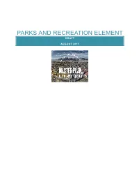 Parks and Recreation Element Draft