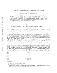 Variants of Epigroups and Primary Conjugacy 3