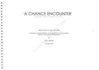 A Chance Encounter Architecture in a Hybrid Society