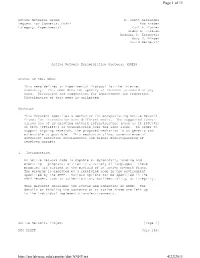 Active Network Encapsulation Protocol (ANEP)
