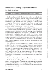 Getting Acquainted with VAT (C) Tax Analysts 2011