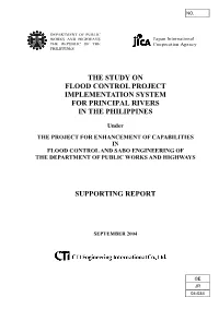 The Study on Flood Control Project Implementation System for Principal Rivers in the Philippines