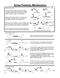 Arrow Pushing: Mechanisms