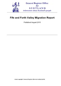 Fife and Forth Valley Migration Report