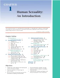 Human Sexuality: an Introduction