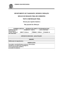 Reunião 0169/16
