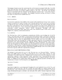 4.10 Biological Resources