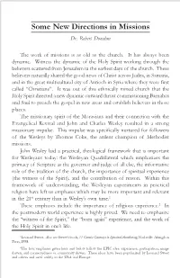 Robert C. Donahue, “Some New Directions in Missions”