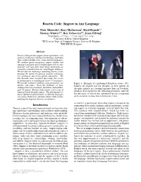 Rosetta Code: Improv in Any Language