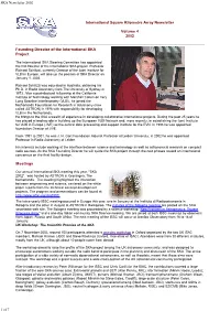 SKA Newsletter 2002 1 of 7
