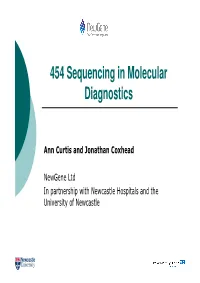454 Sequencing in Molecular Diagnostics