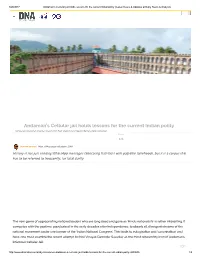 Andaman's Cellular Jail Holds Lessons for the Current Indian Polity