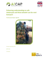 Enhancing Understanding on Sa Motorcycle and Three Transport