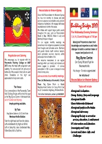 Building Bridges 2017 Brochure