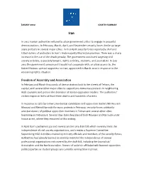 Freedom of Assembly and Association