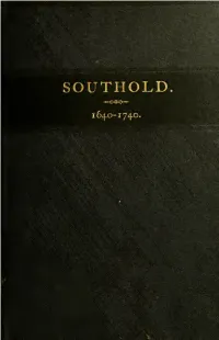History of Southold, L.I. : Its First Century