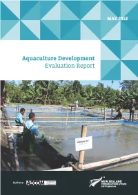 Aquaculture Development in Timor Leste Evaluation Report