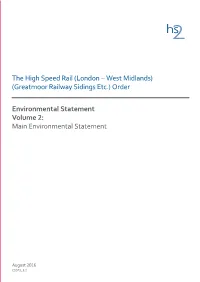 (Greatmoor Railway Sidings Etc.) Order Environmental Statement