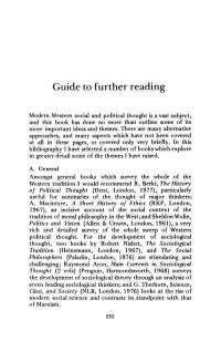 Guide to Further Reading