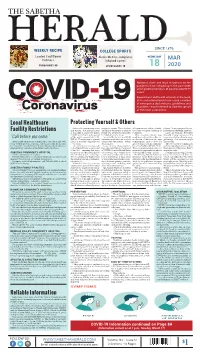 The Sabetha Herald | Sabethaherald.Com Community Record