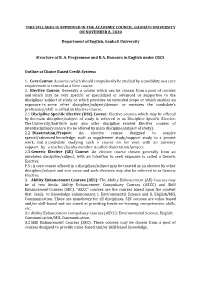 This Syllabus Is Approved in the Academic Council, Gauhati University on November 8, 2020