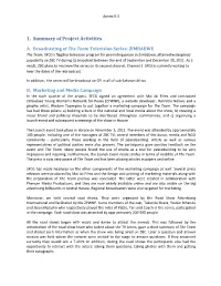 1. Summary of Project Activities